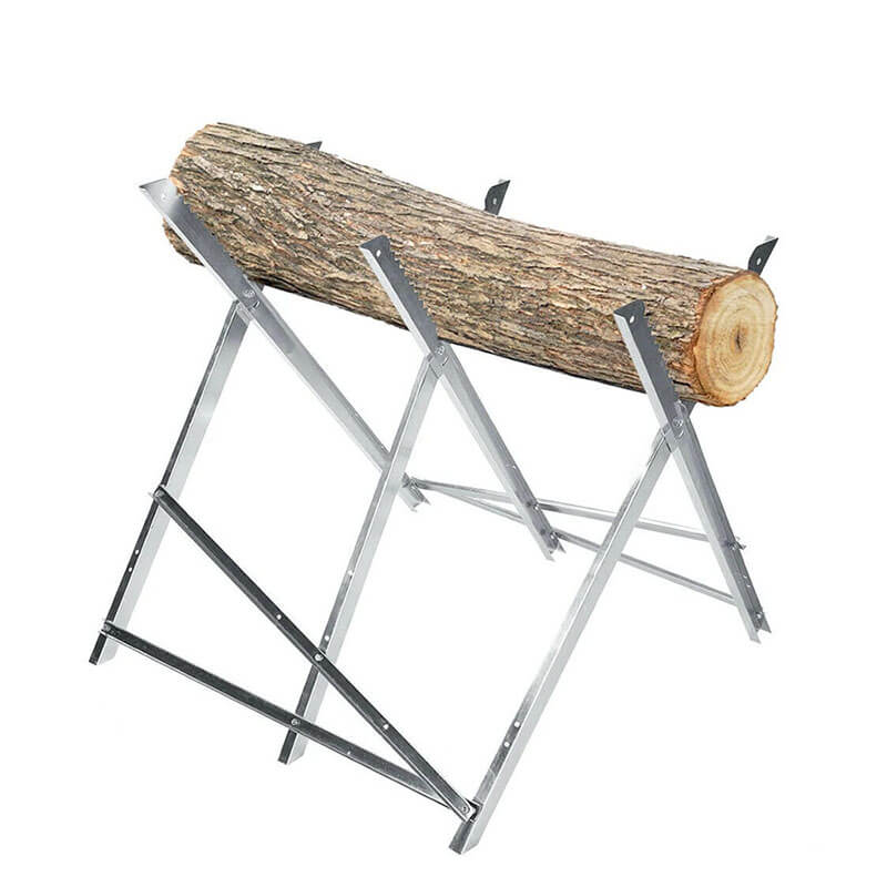 Saw Horse with Serrated Teeth for Log Firewood and Timber 641s