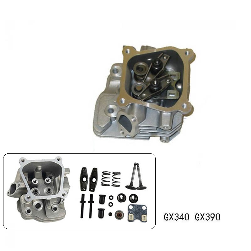 Long Head Cylinder Head Assembly Replaces Honda GX340 GX370