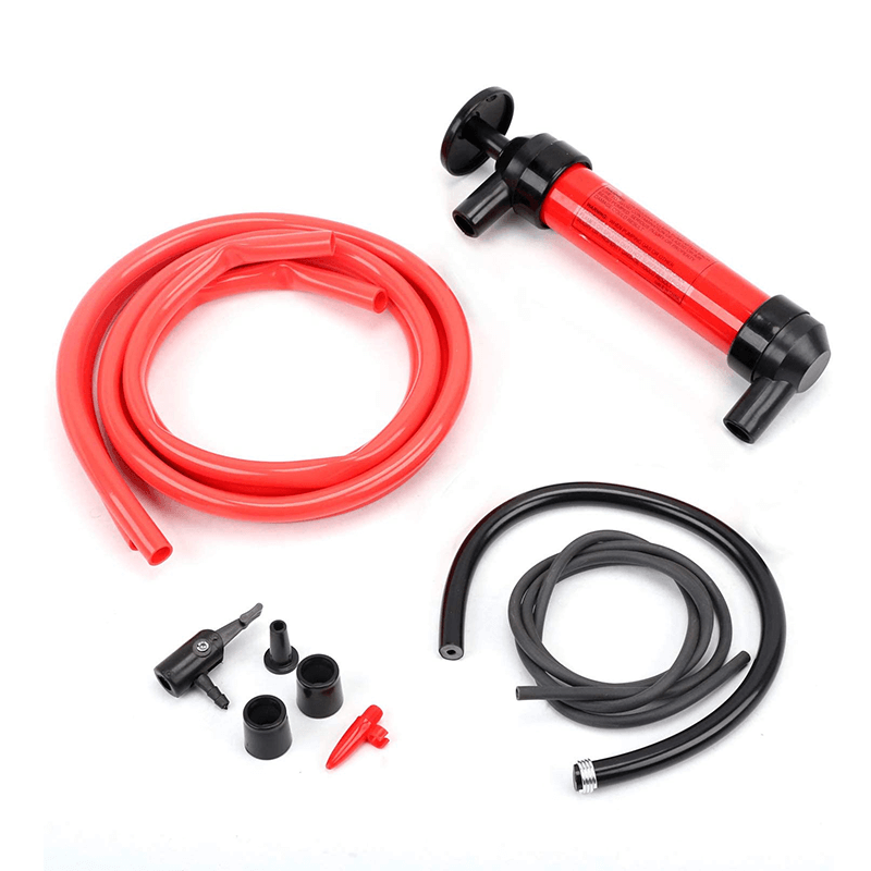 EP201 Multi Purpose Manual siphone transfer pump kit for gas diesel oil kerosene water liquid air tire 02