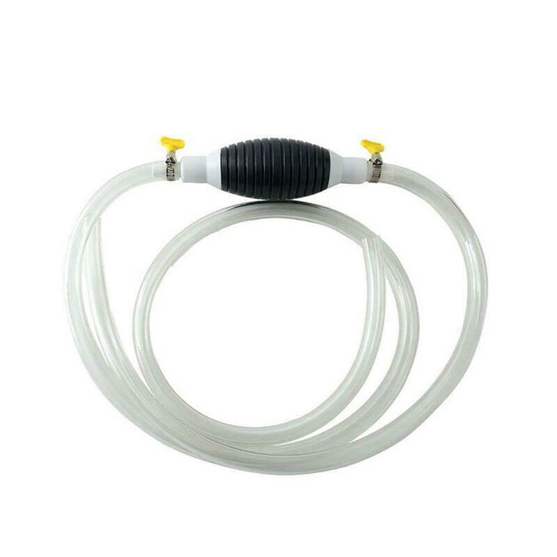 EP501 Portable Manual Siphon Pump Fuel Gas Transfer Oil Liquid Hand Air Pumps Kit 02