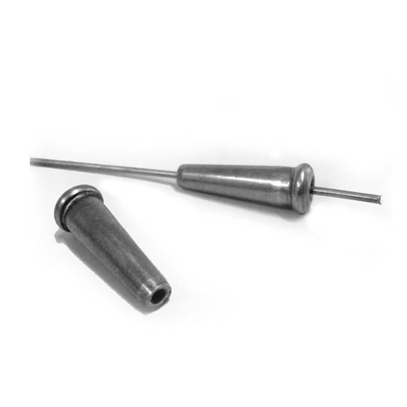 WE420 one way quick wire end anchor vise wire vise fast vise 02 Technical features: Driver road 4 feet(48inch,1.2meter) long x 0.5inch (12.7mm) OD Driver head 2.76inch(70mm) long x 0.39inch (9.8mm) OD High strength alloy steel with heat treated,durable material Surface black oxidation and rust prevention treatment Customized size available