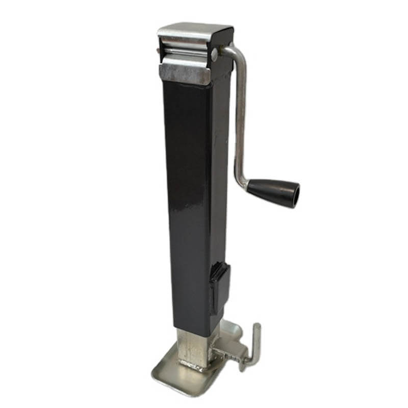 TJ231 Trailer jack square tube side wind with pull pin