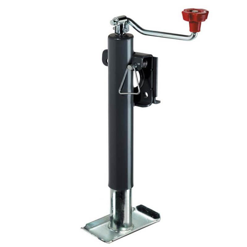 TJ471X Trailer jack top wind with weld on bracket