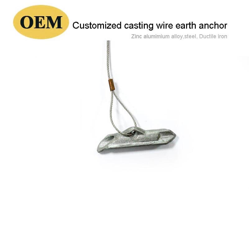 Customized wire earth anchor 2