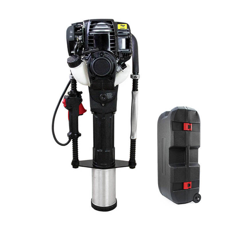 PD957 Gas Powered Pile Driver T Post Pole Fence Portable 4 Stroke A 1
